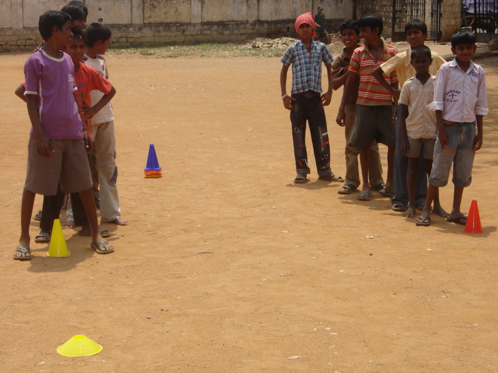 Pawan and Bunty playing with their friends Pawan and Bunty playing with their friends